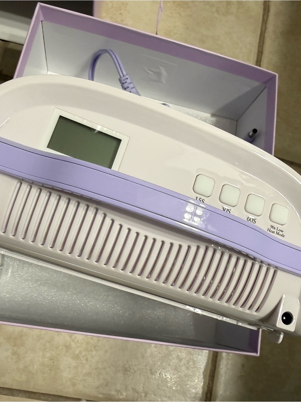 Kiara Sky Beyond Pro Rechargeable LED Nail Lamp - Purple - Picture 7 of 7